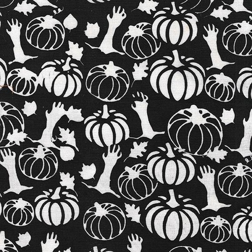 [122462702] 122462702 / Hands and Pumpkins-Black