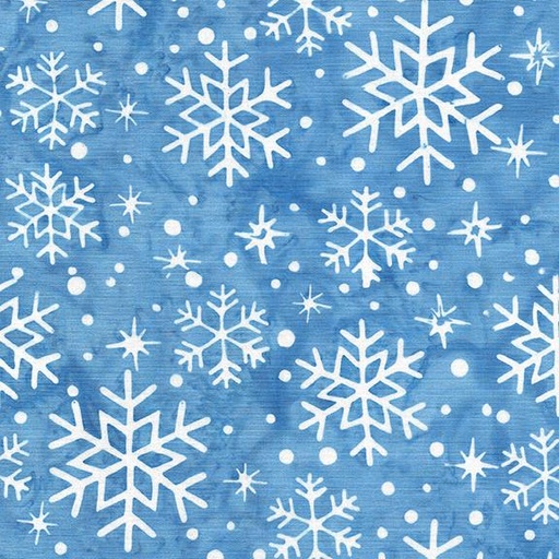 [122470555] 122470555 / Large Snowflakes-Blue Harbor