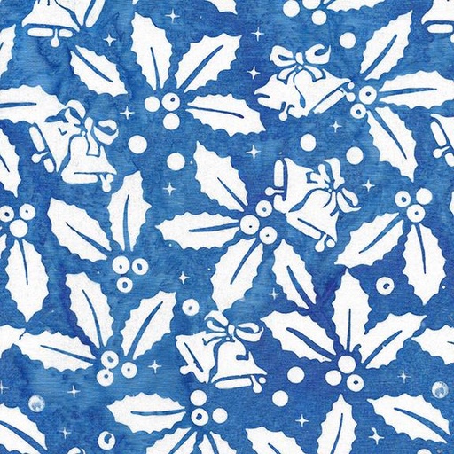 [122408575] 122408575 / Holly & Bells-Blue Marine