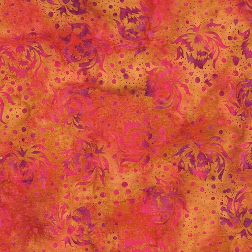 [122529816] 122529816 / Flowers and Dots Multi Pink Purple Orange