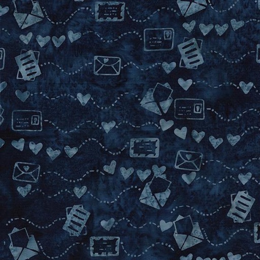 [522506585] 522506585 / Air Mail Love Blue Navy