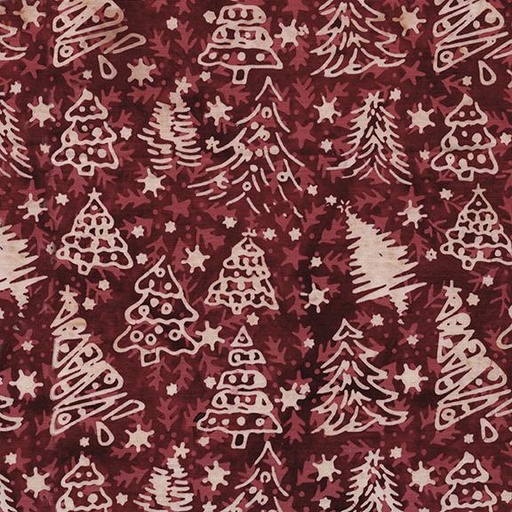 [822501335] 822501335 / Christmas Trees Red Coral