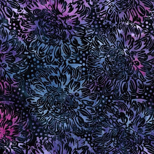 [122524890] 122524890 / Large Dahlias Multi Purple Pink Iris