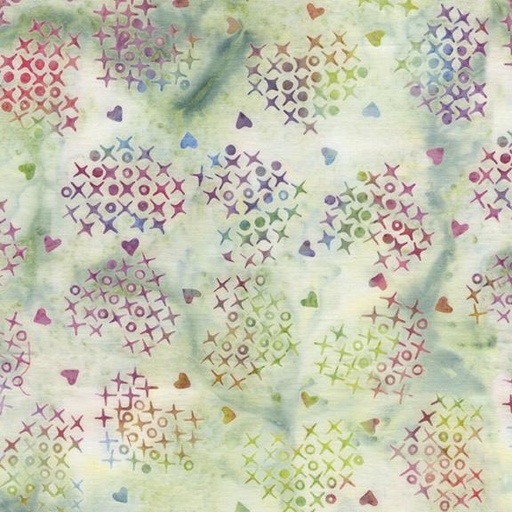 [522503003] 522503003 / Cross Stitch Hearts Neutral Cream