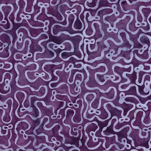 [522502425] 522502425 / Ribbon Meander with Bows Purple Heather
