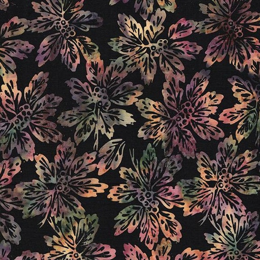 [122544795] 122544795 / Leaves and Berry Clusters Black