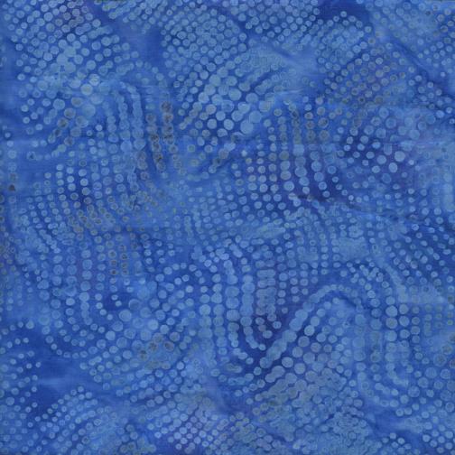 [BE23-D1] Wavy Dots- Bluebird