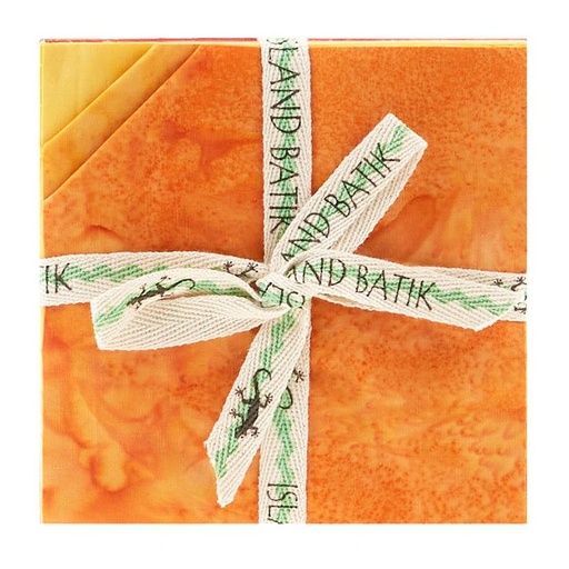 [Opulent Orange-Stamp] Opulent Orange Batiks Stamp