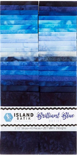 [Brilliant Blue-SP] Brilliant Blue-SP / Brilliant Blue Batiks Strip Pack