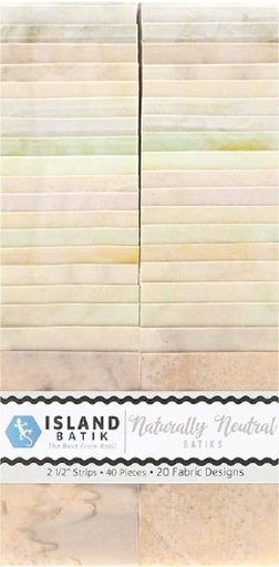 [Naturally Neutral-SP] Naturally Neutral Batiks Strip Pack