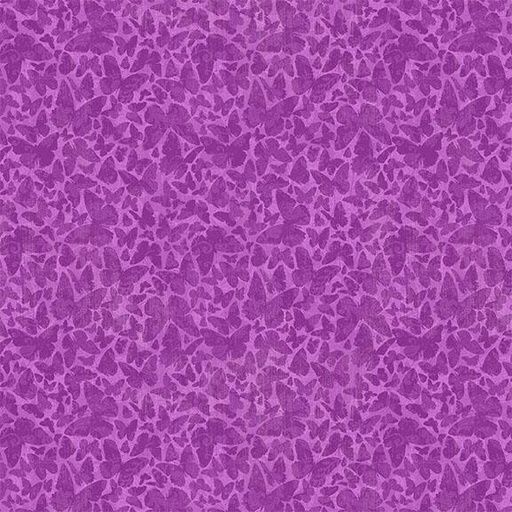[W130-010-185] W130-010-185 / Butterfly Silhouette-Magenta