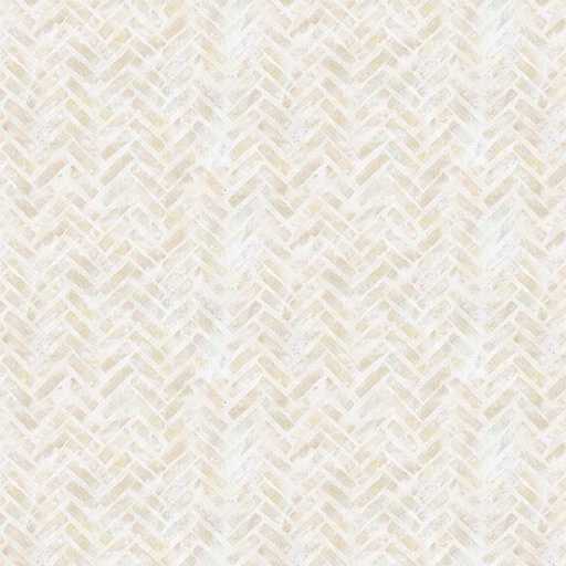 [W105-028-003] W105-028-003 / Herringbone Tiles-Cream